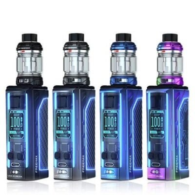 The Freemax Maxus 2 200W Kit is a dual 18650 battery cell device, with 510 base and includes the M Pro 3 tank, with a single M1-D 0.15Ω Double Mesh coil, along with a 904L M2 Mesh coil. Now available at OX Vape.