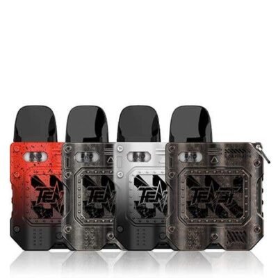 The Uwell Caliburn Tenet Koko vape kit is the ideal choice for vapers that are looking for something portable with an edgy aesthetic. Its 950mAh battery is built into the kit, so you don’t have to worry about changing it. Plus, the 18W maximum output is perfect for creating an authentic MTL (Mouth To Lung) inhale. Now available at OX Vape