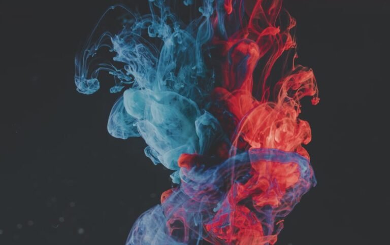 Different coloured vapour waves. Learn more about vaping today at OX Vape.