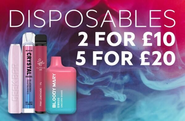 The new Disposables Vapes Banner Deal for OX Vape