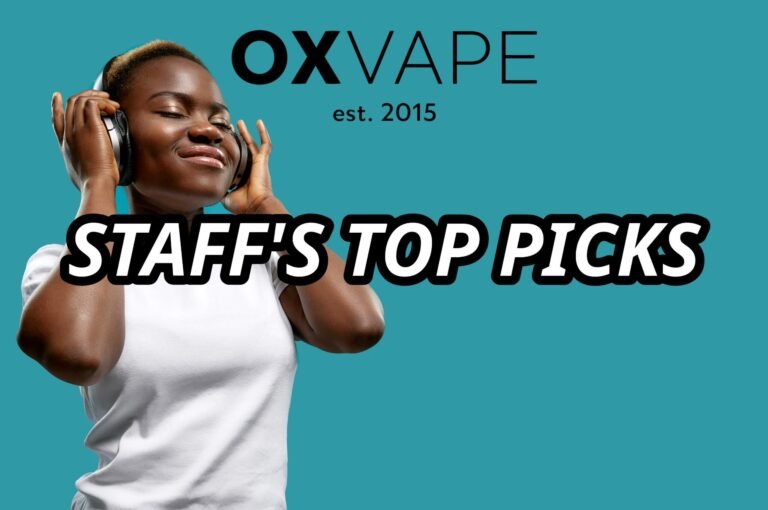 OX Vape staff's favourite music blog banner image. Best vape shop in Didcot, Oxfordshire.
